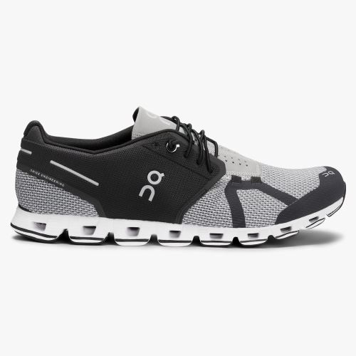On Running Cloud Sneakers Herr Svarta Grå | TOH440IF
